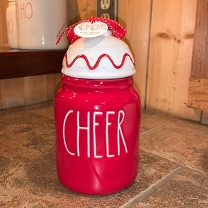 Rae Dunn “Cheer” Canister
